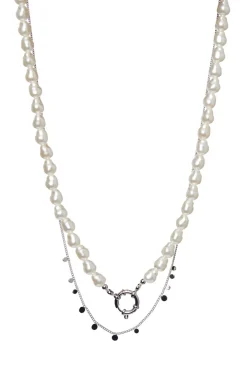 Pieces Collar Combinado Gris Medio