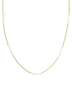 Singularu Collar Marea Saline Plata Baño Oro Amarillo Sale
