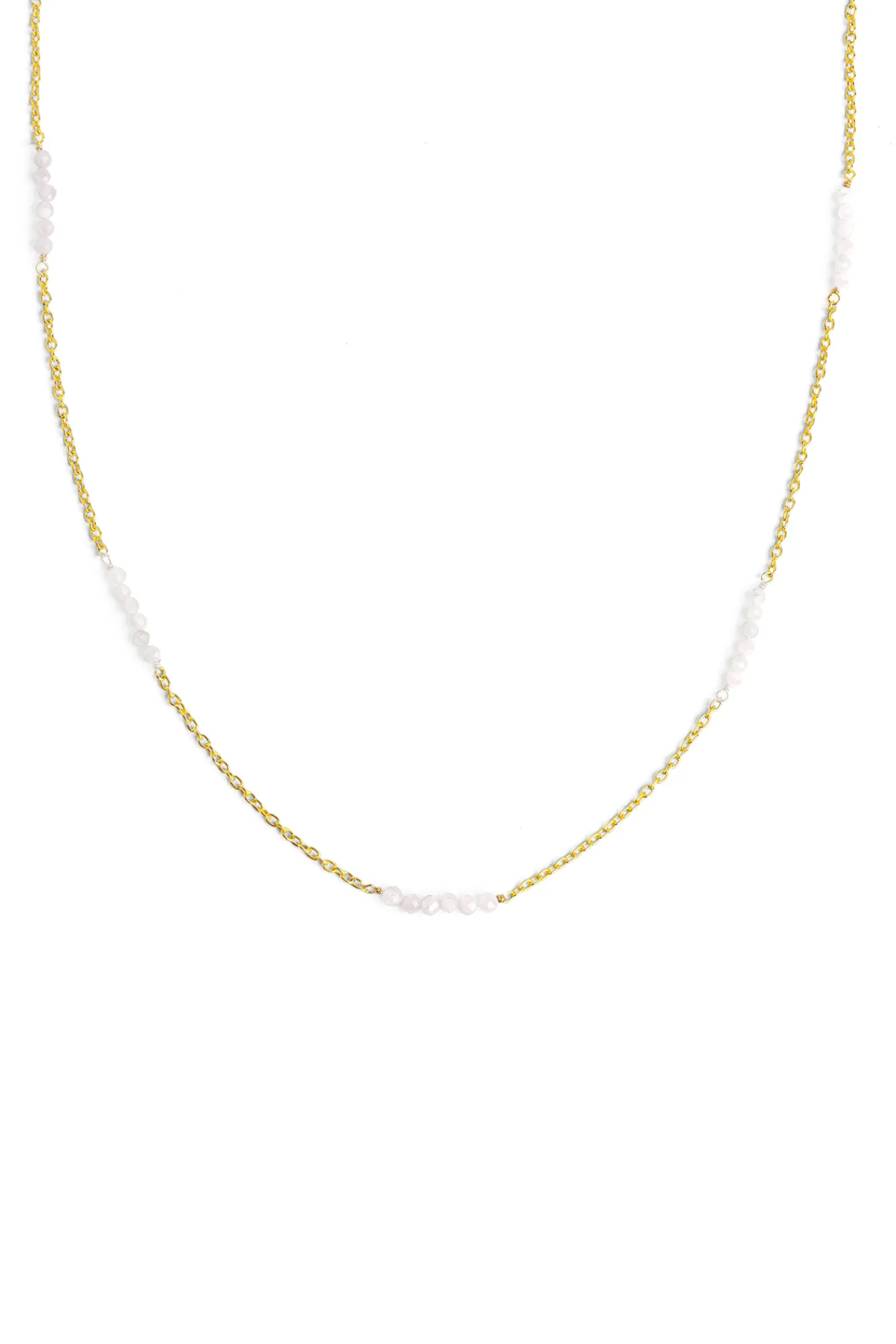 Singularu Collar Marea Saline Plata Baño Oro Amarillo Sale