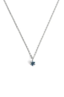 Singularu Collar Sophie Topaz Plata Gris Hot