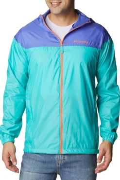 Columbia Cortavientos Flash Challenger™ Para Hombre Turquesa Best