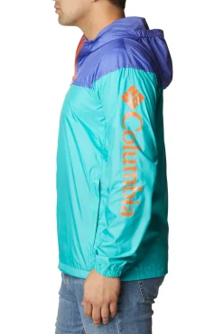 Columbia Cortavientos Flash Challenger™ Para Hombre Turquesa Best