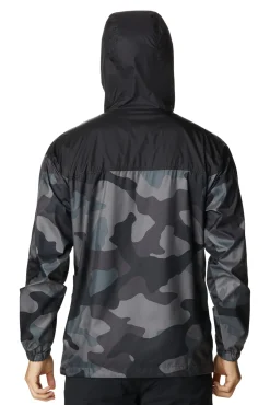 Columbia Cortavientos Flash Challenger™ Para Hombre - Novedad Negro Hot