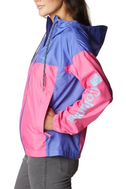 Columbia Cortavientos Flash Challenger™ Para Mujer Rosa Clearance