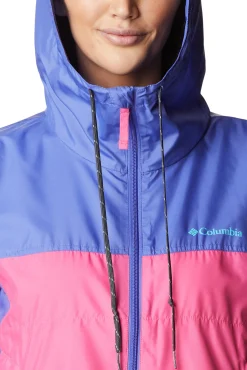 Columbia Cortavientos Flash Challenger™ Para Mujer Rosa Clearance