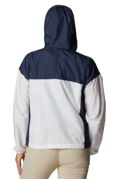 Columbia Cortavientos Flash Challenger™ Para Mujer - Novedad Blanco