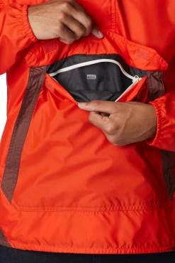 Columbia Cortavientos Para Hombre Challenger™ Rojo New