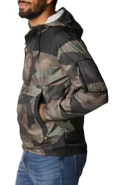 Columbia Cortavientos Para Hombre Challenger™ Estampado Marron Hot