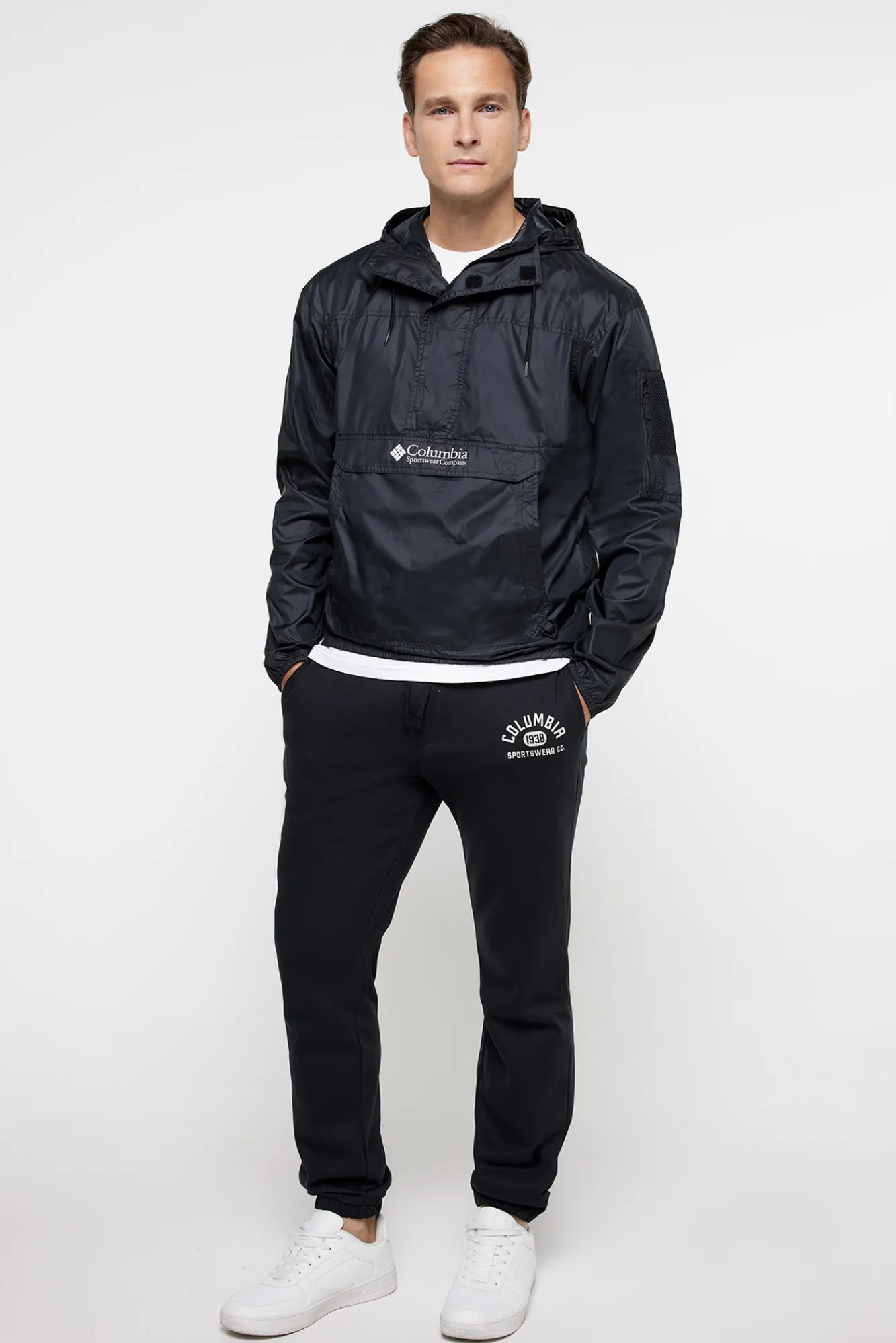 Columbia Cortavientos Para Hombre Challenger™ Negro New