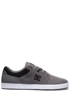 DC Shoes Crisis 2 - Zapatillas De Cuero Para Hombre Gris Medio Sale