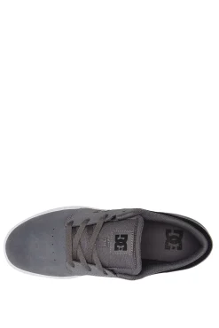 DC Shoes Crisis 2 - Zapatillas De Cuero Para Hombre Gris Medio Sale