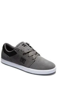 DC Shoes Crisis 2 - Zapatillas De Cuero Para Hombre Gris Medio Sale