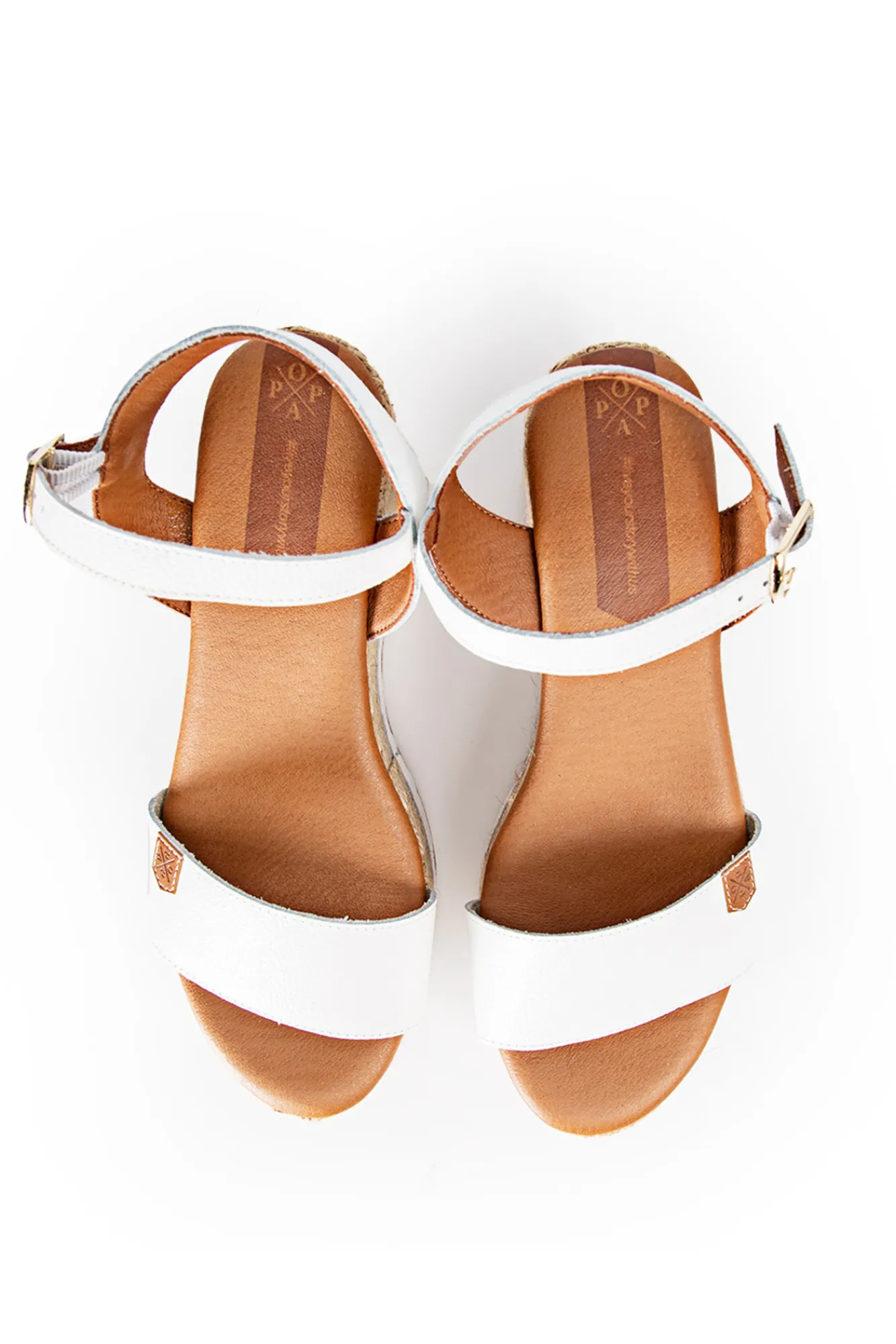 Popa Cunas Tofari Piel Blanco Discount