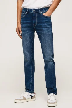 Pepe Jeans Denim Hombre, Regular Fit Azul Oscuro Discount