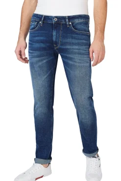 Pepe Jeans Denim Hombre, Regular Fit Azul Oscuro Discount