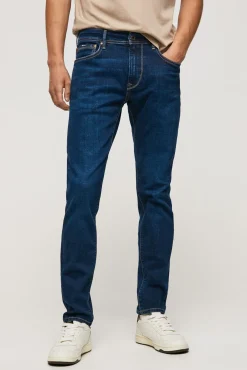 Pepe Jeans Denim Hombre, Regular Fit Azul Oscuro New