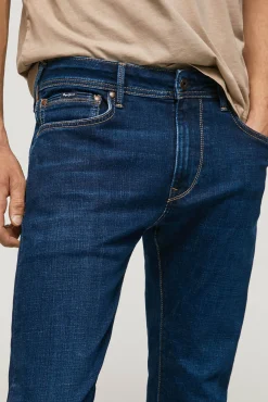 Pepe Jeans Denim Hombre, Regular Fit Azul Oscuro New