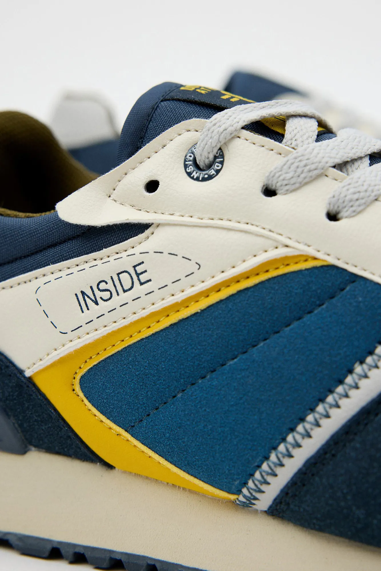 Inside Deportiva Casual Combinada Azul Oscuro New