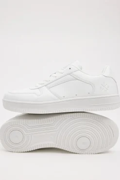 Inside Deportiva Casual Combinada Bas Blanco Clearance