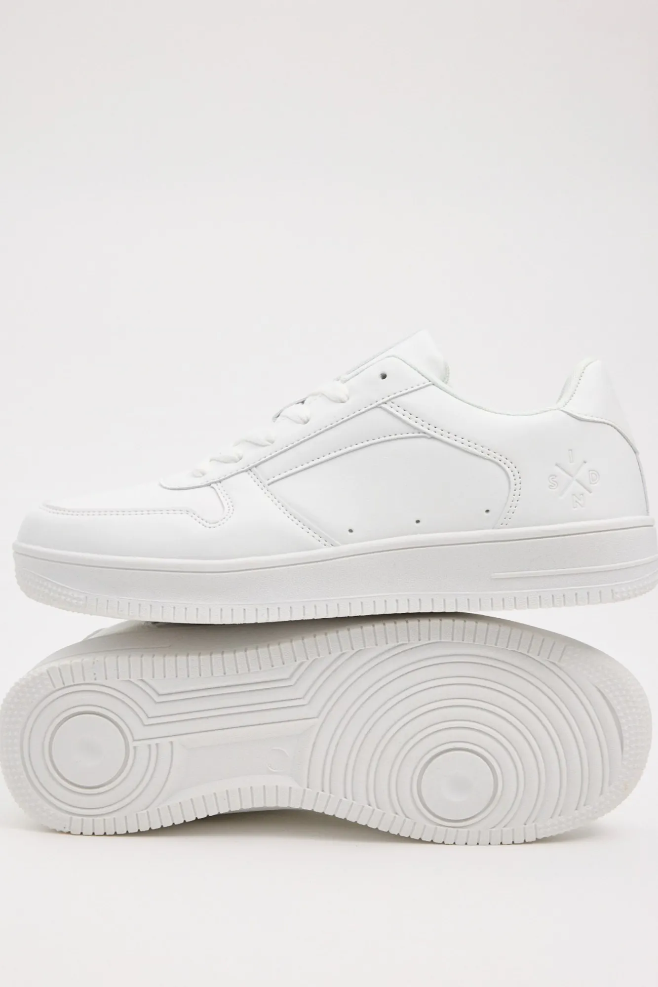 Inside Deportiva Casual Combinada Bas Blanco Clearance