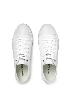 Jack & Jones Deportivas Lona Blanco Sale