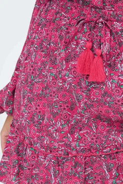 Only Falda Corta Rojo Hot