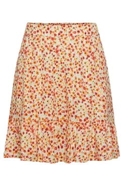 Pieces Falda Corta De Mujer Blanco Best