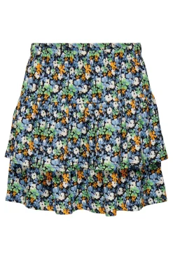 JDY Falda Corta De Volantes Negro Hot