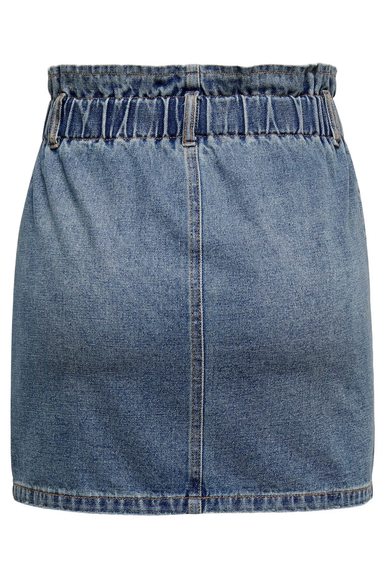 Only Falda Corta Denim Azul Medio Hot