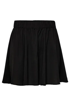 Only Falda Corta Fluida Negro Discount