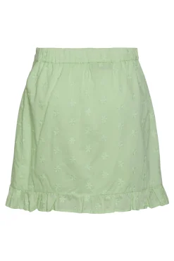 Pieces Falda Corta Mujer Verde Sale