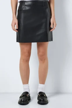 Noisy May Falda Corta Polipiel Negro Clearance