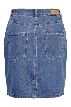 Only Falda Denim Azul Medio