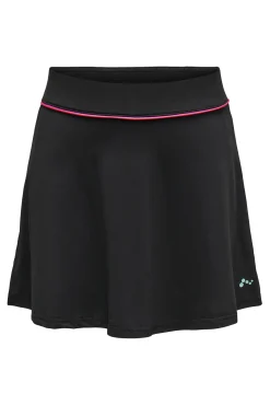 Only Play Falda Deportiva Negro New