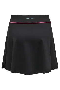 Only Play Falda Deportiva Negro New