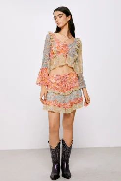High Spirits Falda French Azul Sale