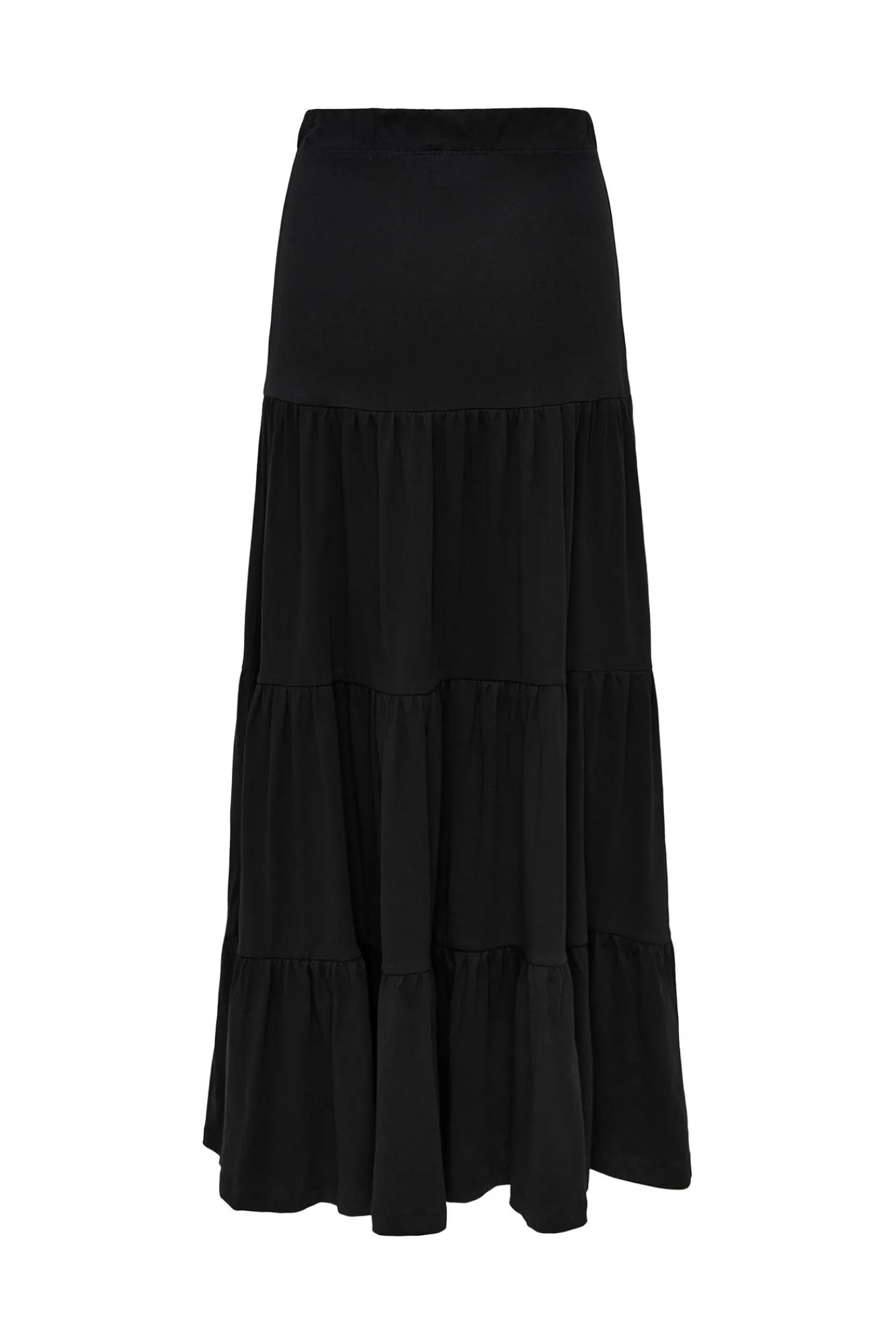 Only Falda Larga Negro Sale