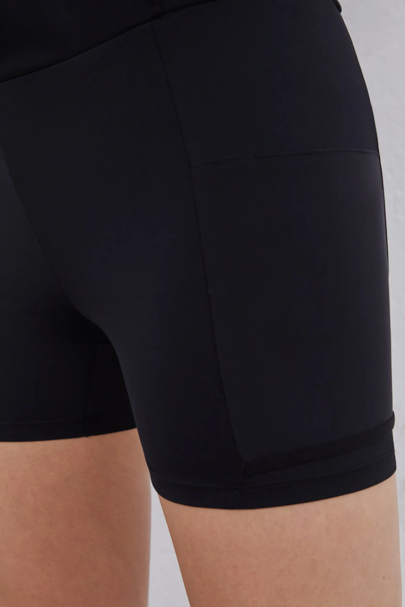 Dash and Stars Falda Malla Interior Negro Hot