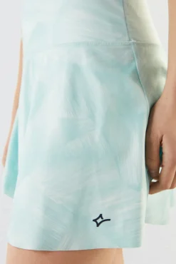 Dash and Stars Falda Malla Interior Estampado Verde Sale