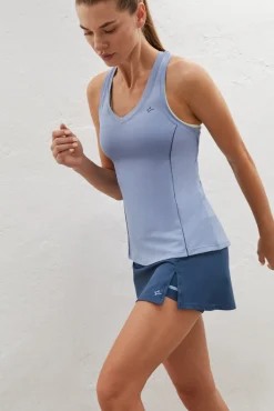 Dash and Stars Falda Malla Interior Marino Azul Online