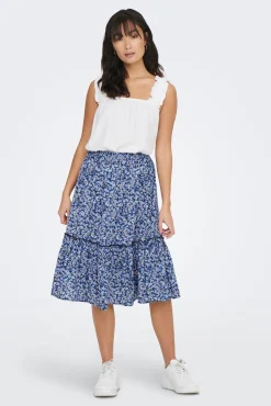 JDY Falda Midi Negro New