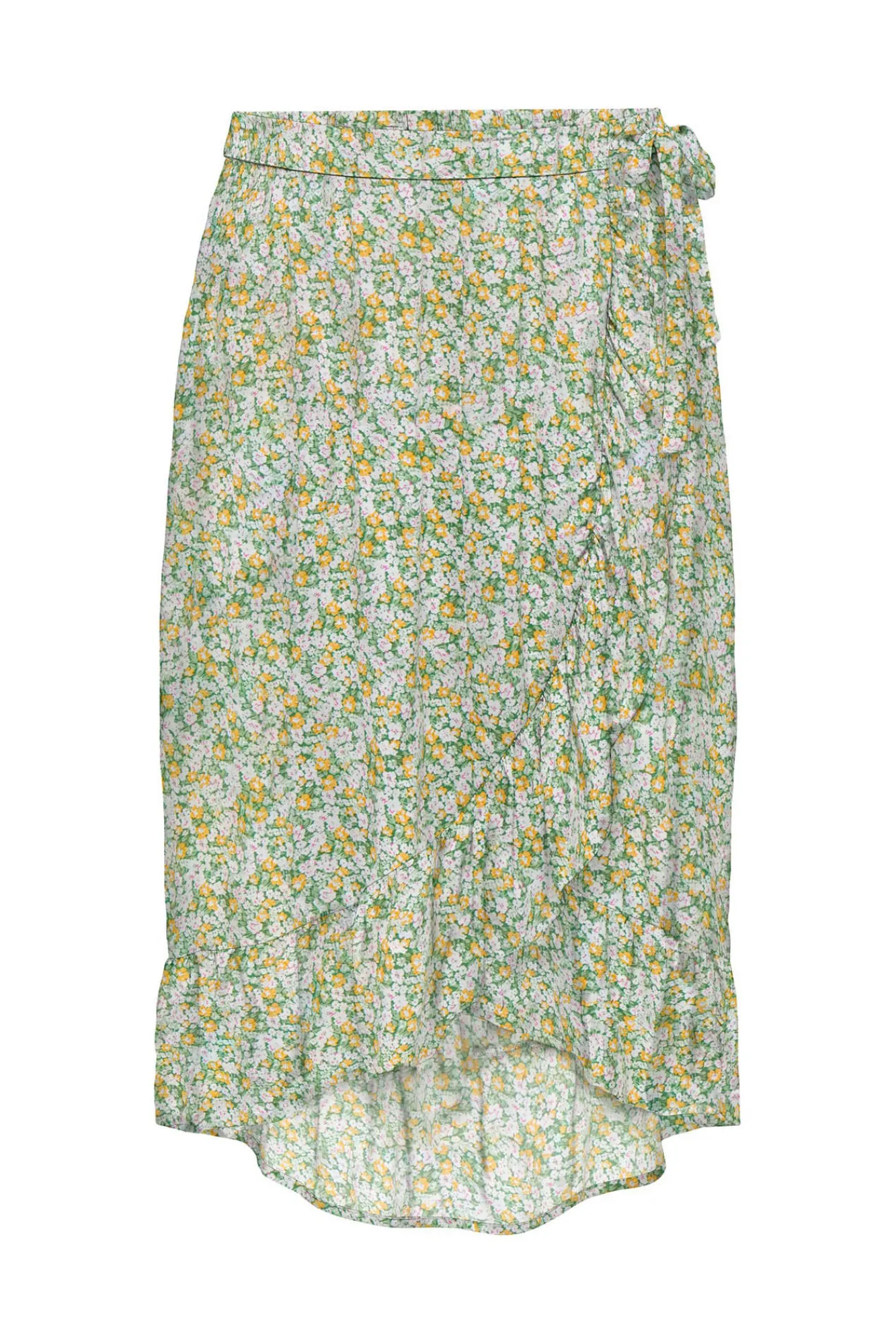 JDY Falda Midi Estampada Blanco Best