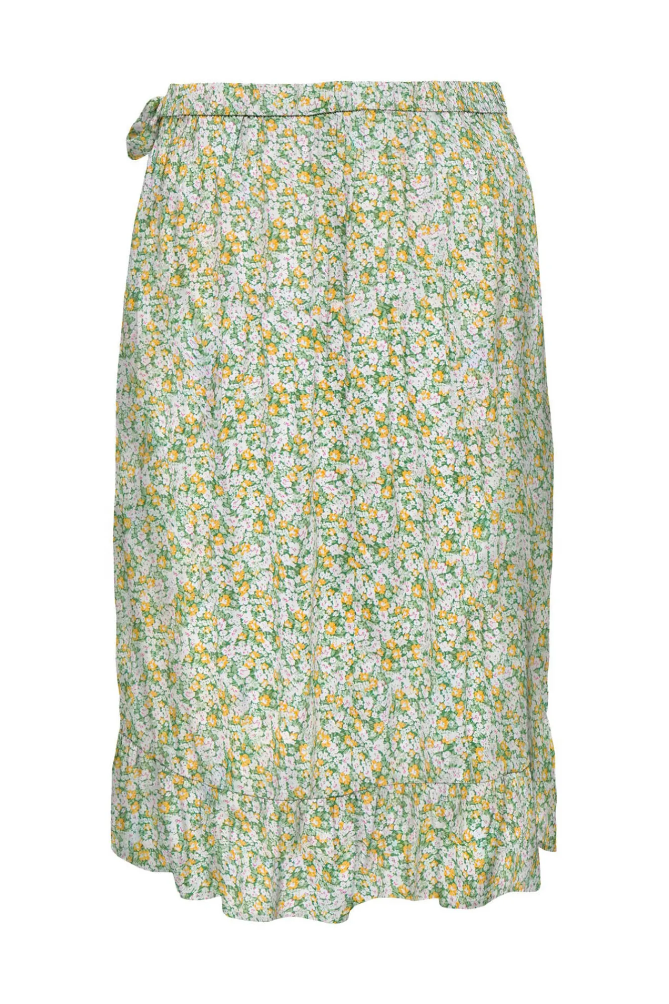 JDY Falda Midi Estampada Blanco Best