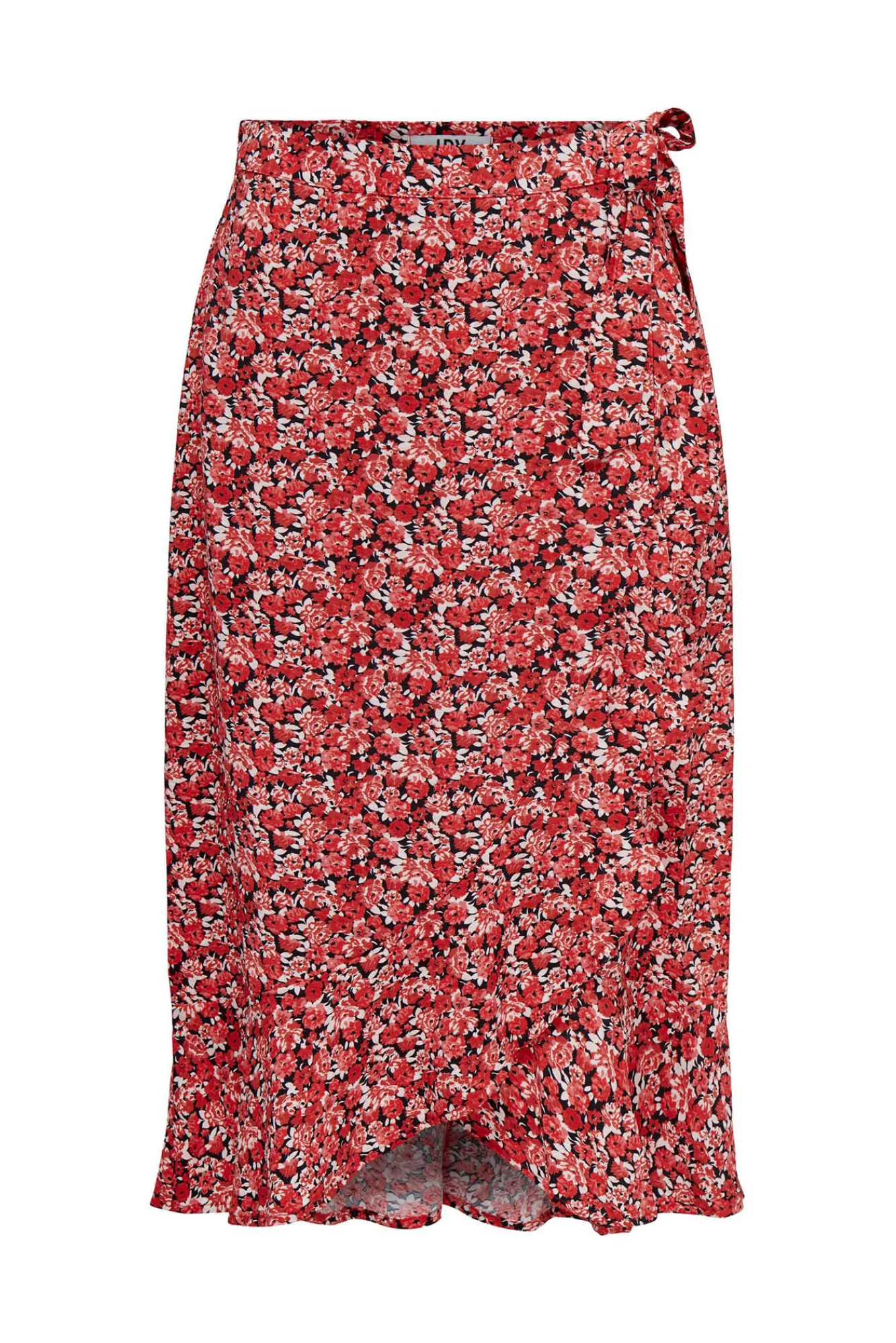 JDY Falda Midi Estampada Cruzada Gris Oscuro Hot