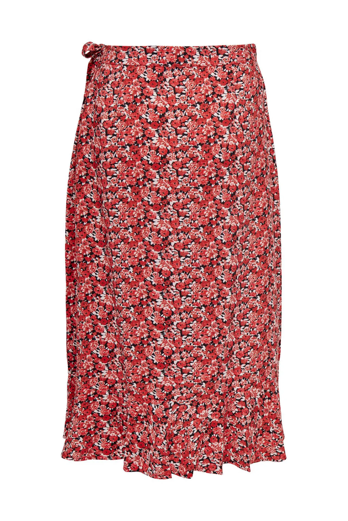 JDY Falda Midi Estampada Cruzada Gris Oscuro Hot