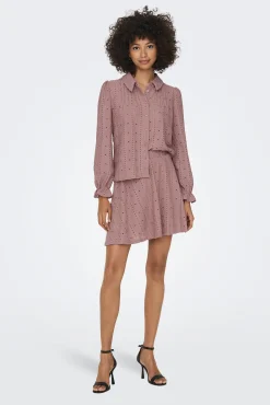 JDY Falda Mini Morado Online