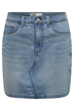 JDY Falda Mini Denim Azul Claro Outlet