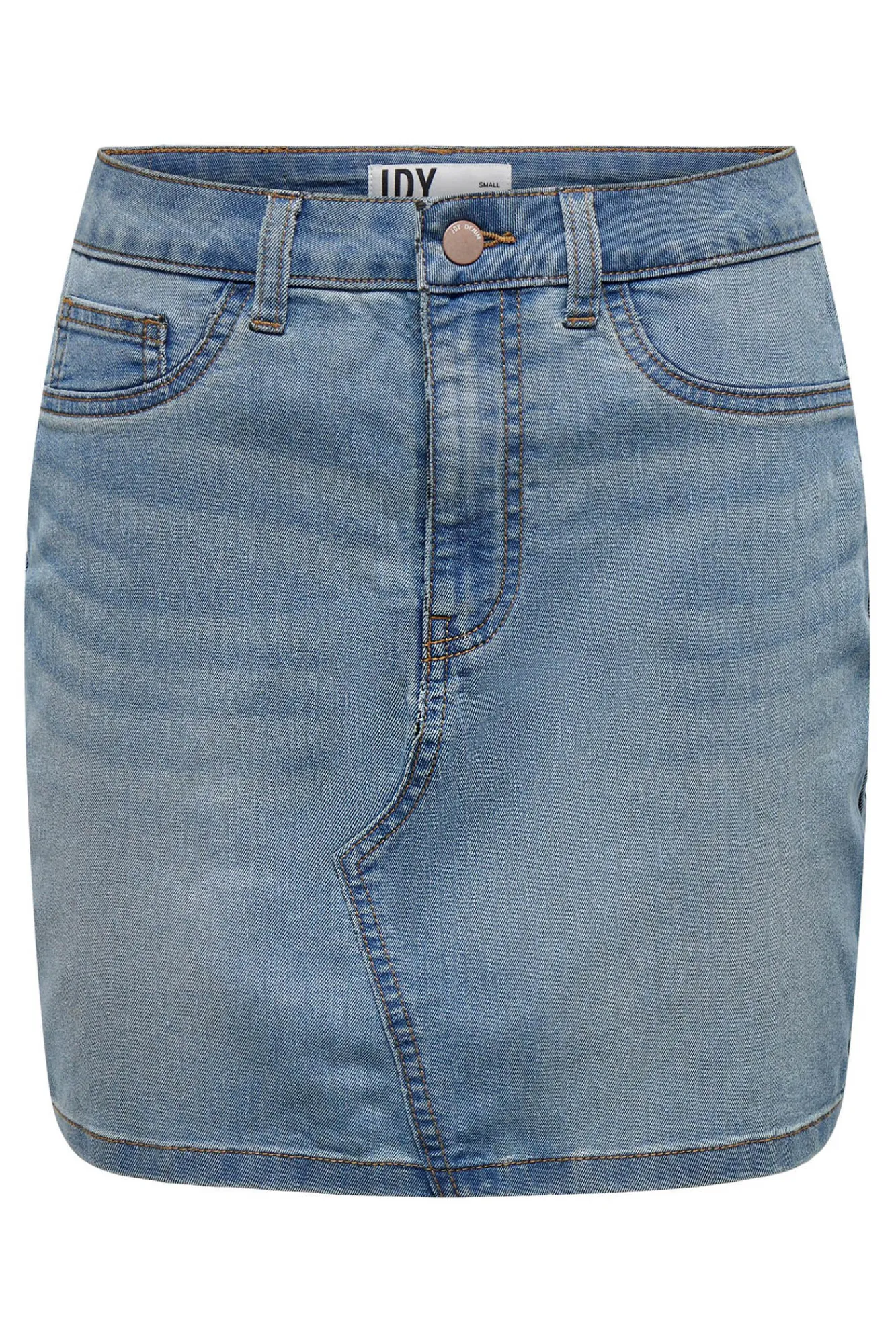 JDY Falda Mini Denim Azul Claro Outlet