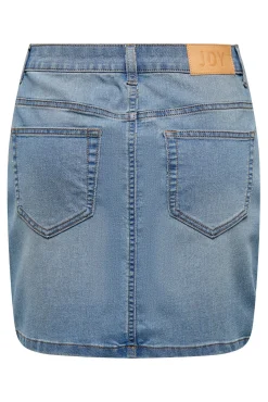 JDY Falda Mini Denim Azul Claro Outlet