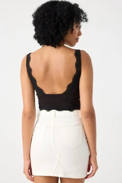 Inside Falda Mini Sarga Colores Blanco